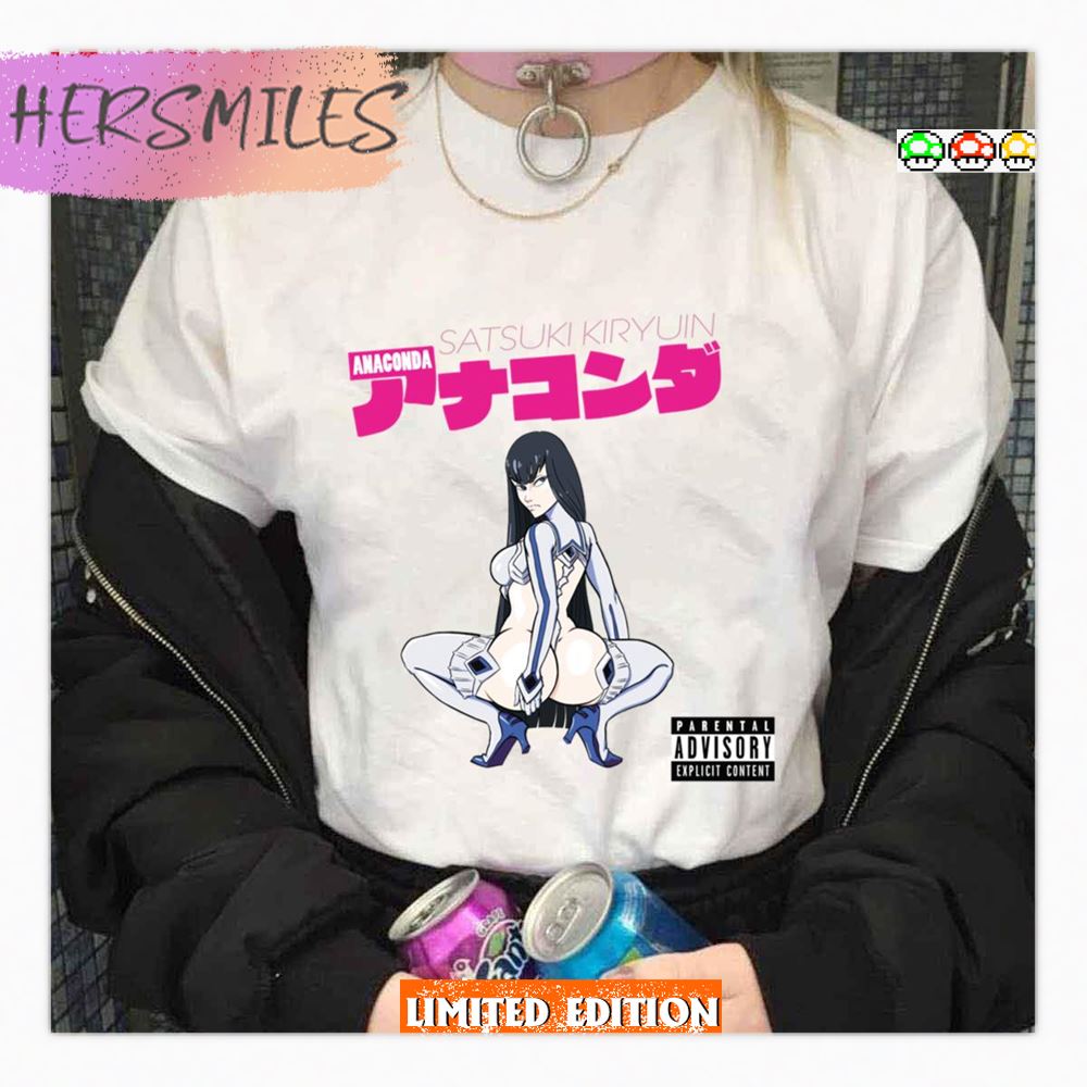 The Album Cover Of Satsuki Kiryuin Anaconda Shirt