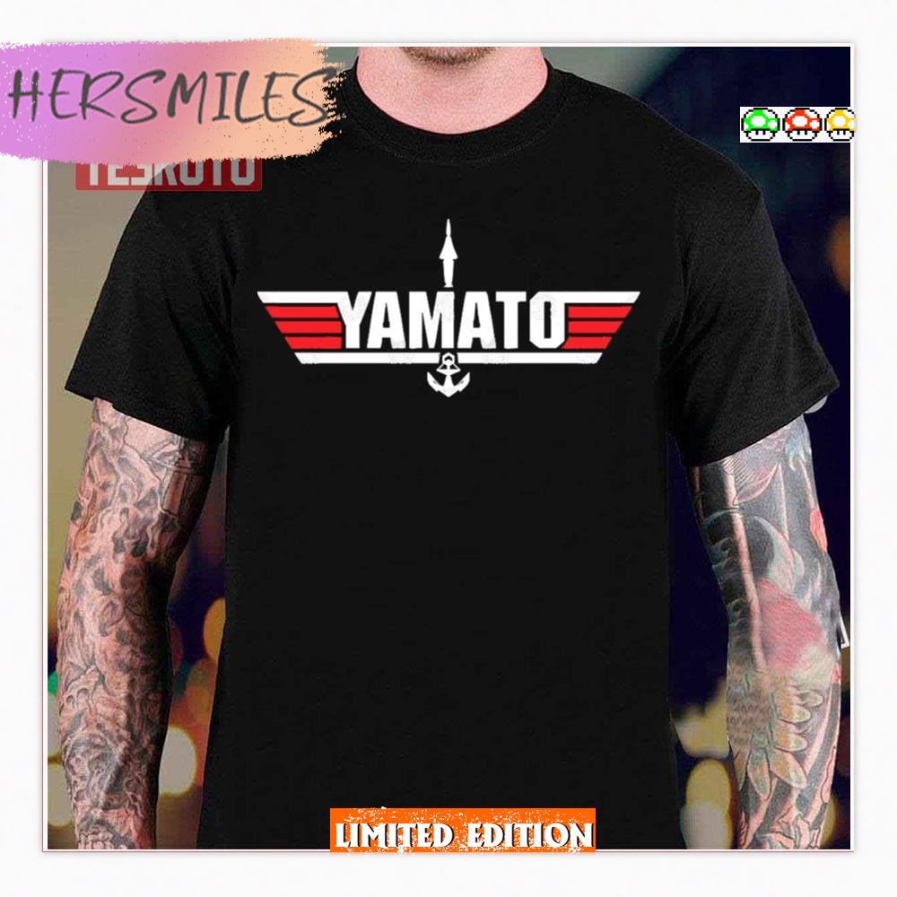 Top Yamato Top Gun Parody Star Blazers Shirt