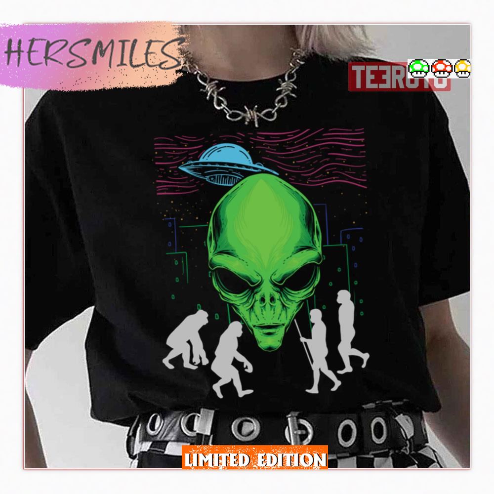 Ufo Outerspace Spaceship Extra Terrestrial Scienti Shirt