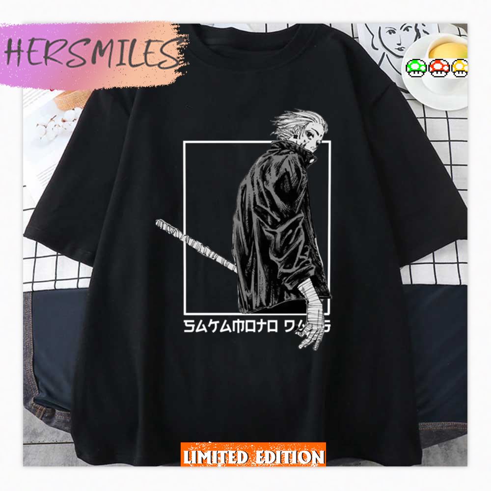 White Ver Gaku Sakamoto Days Shirt