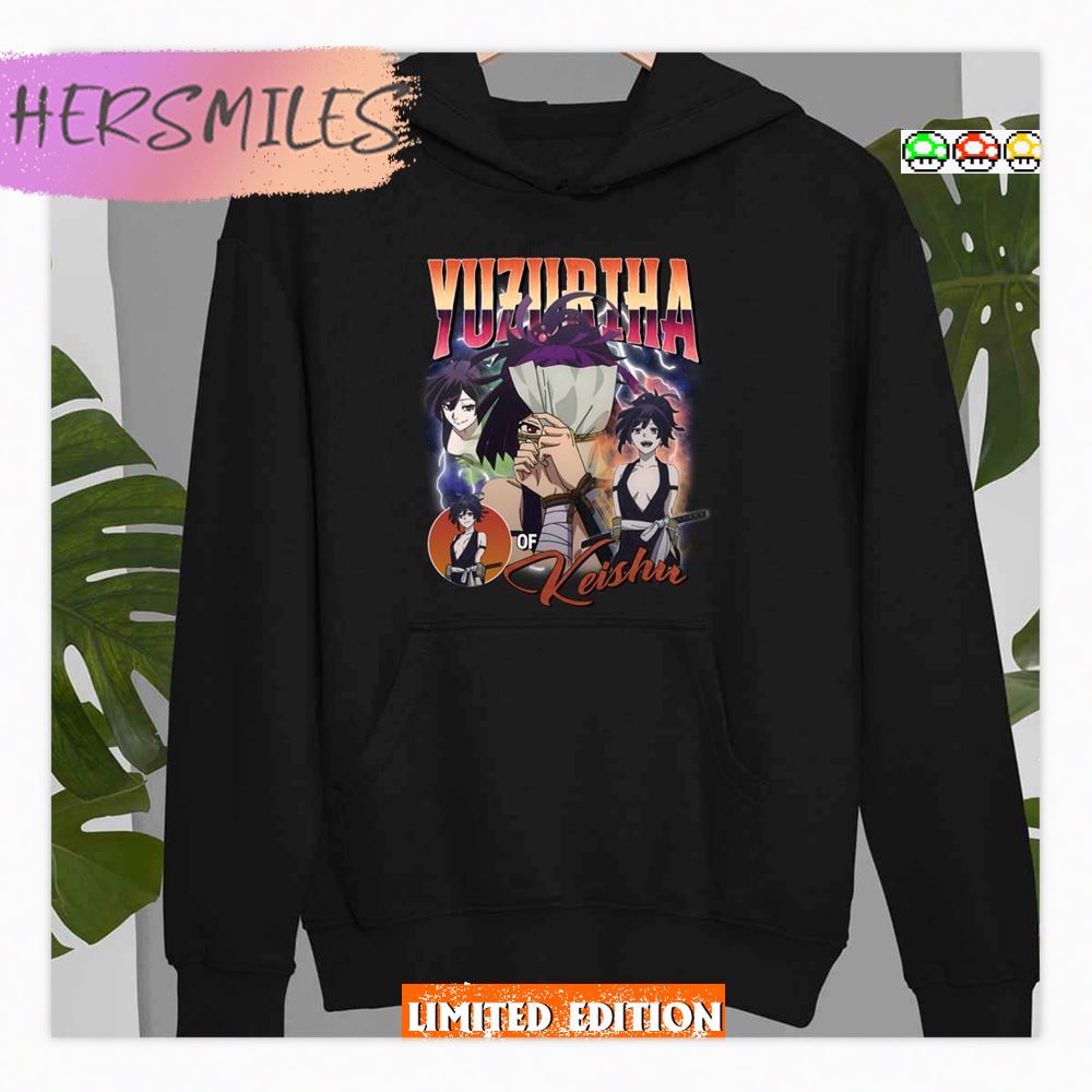 Yuzuriha Hell’s Paradise Vintage Bootleg 90s Design Shirt