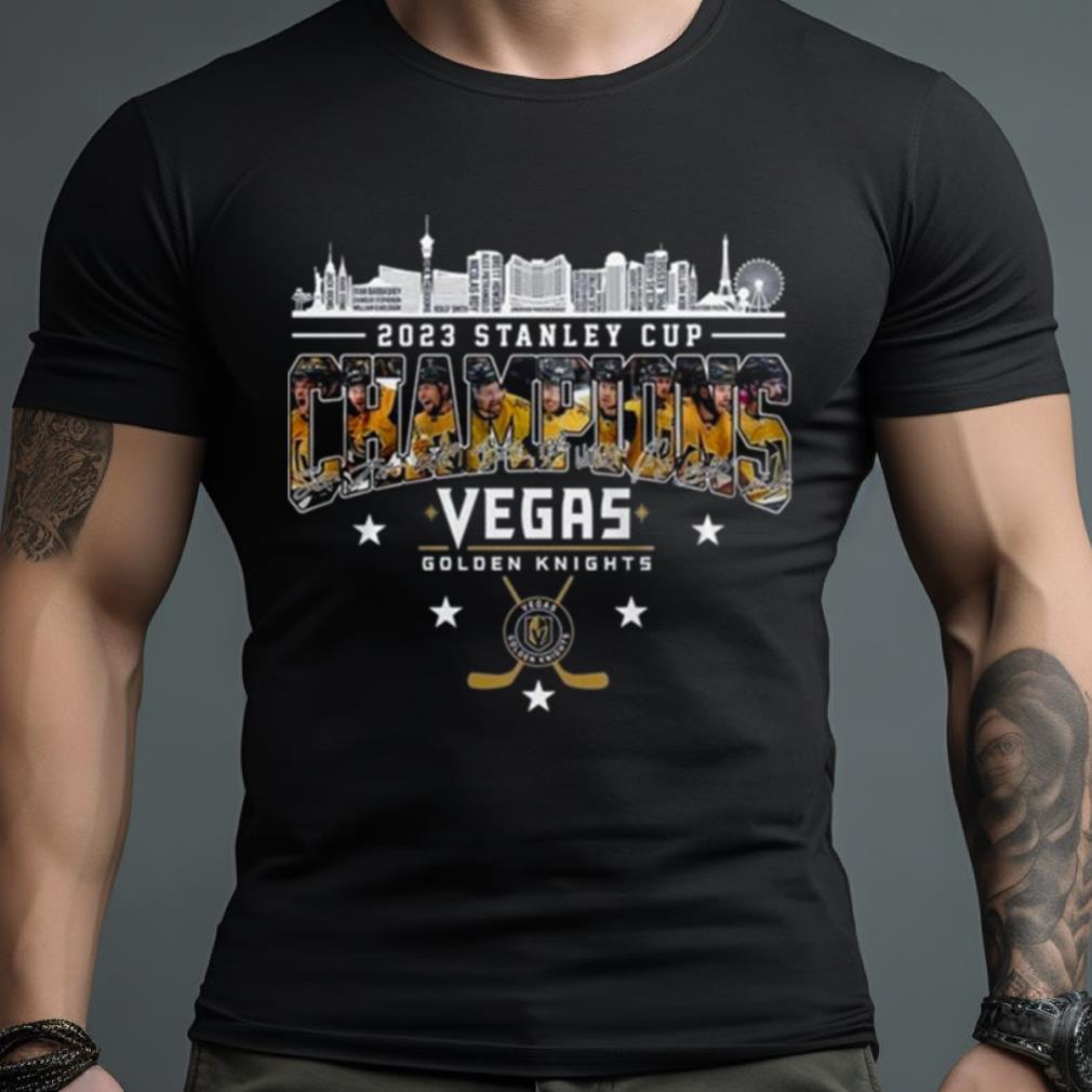 2023 Stanley Cup Champions Vegas Golden Knights Nhl Team Shirt