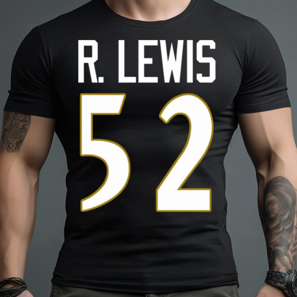 52 Goat Ray Lewis Ravens Shirt