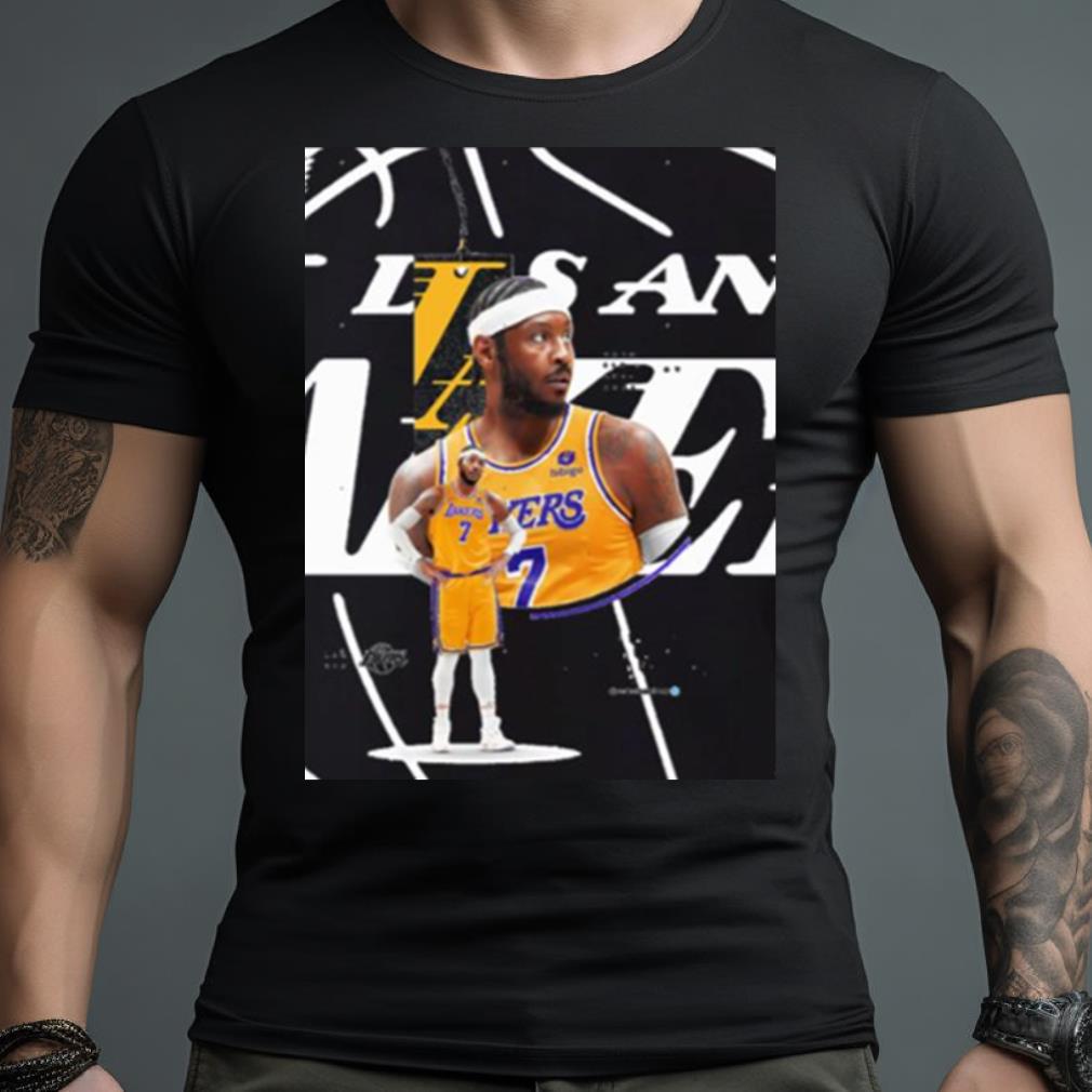 7 The Basketball Legend Carmelo Anthony Shirt