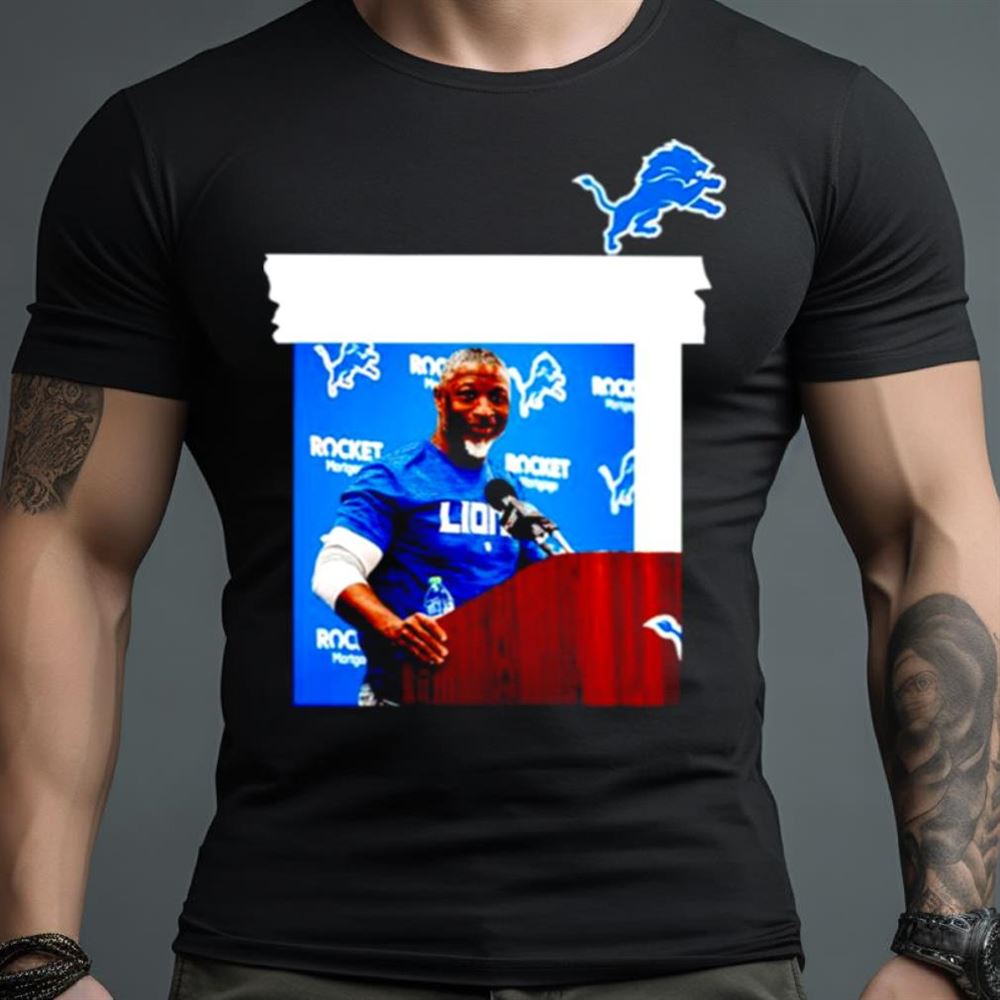 Aaron Glenn Detroit Lions Coach Shirt