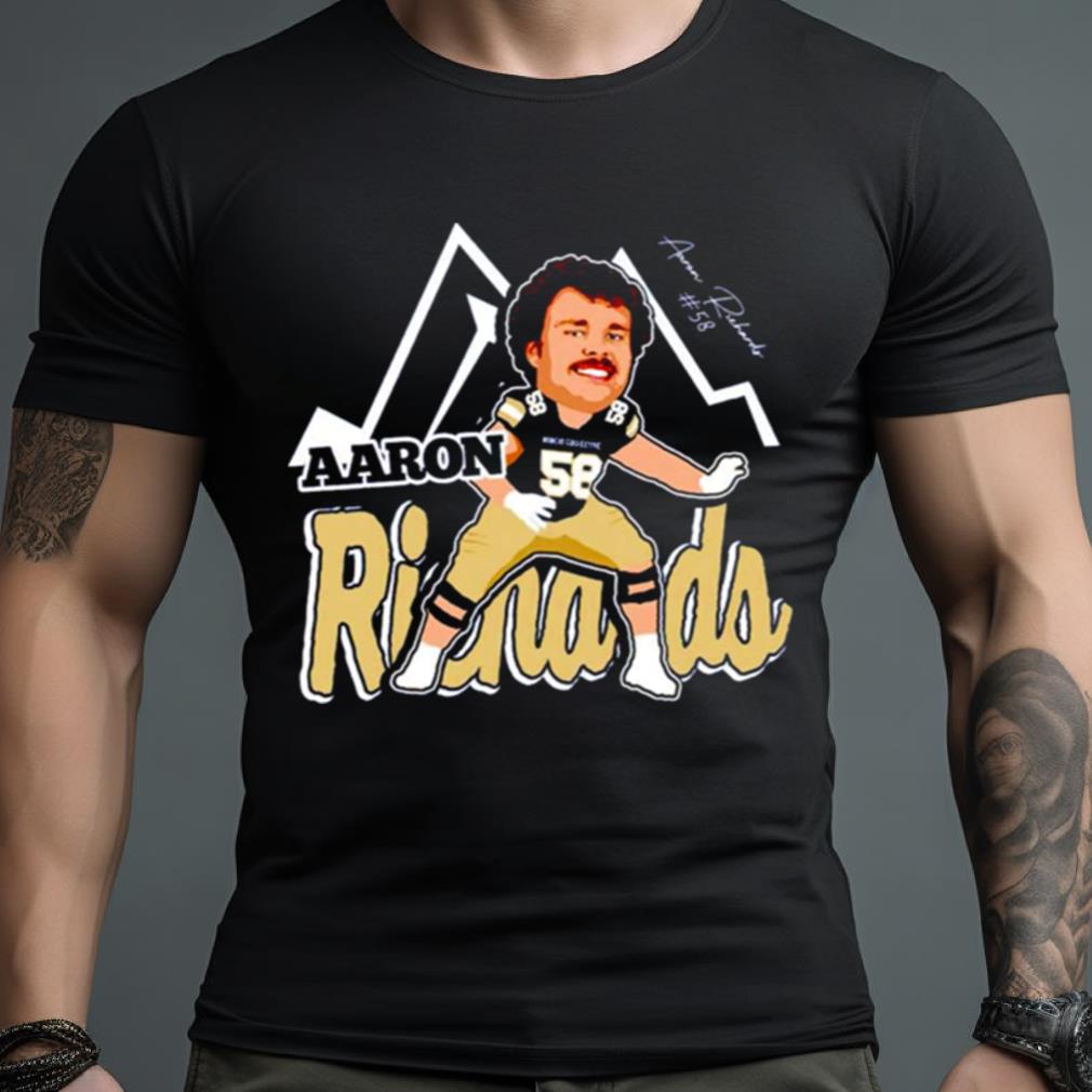 Aaron Richards #58 Cartoon Shirt