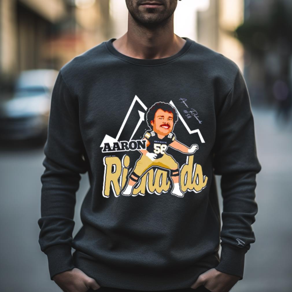 Aaron Richards #58 Cartoon Shirt
