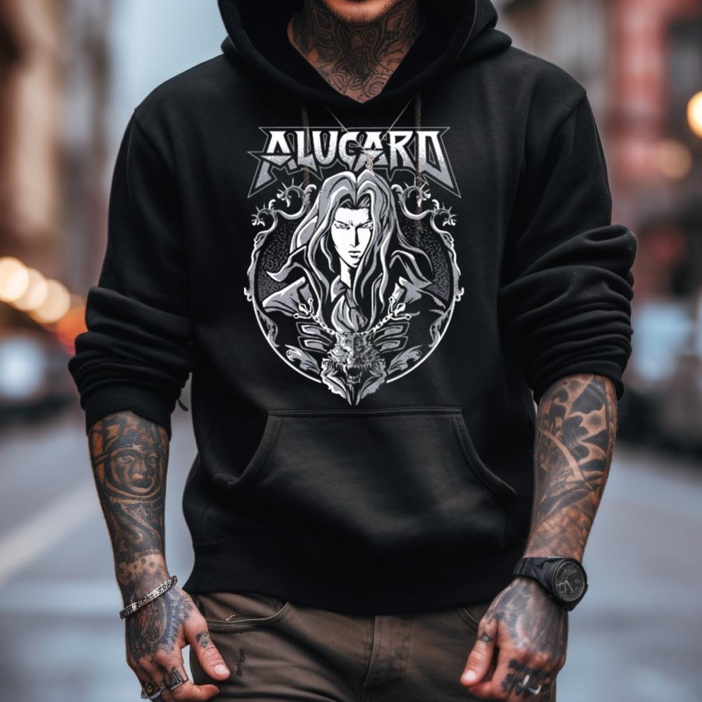 Alucard Castlevania Anime Talucard Alucard Design Shirt Alucard Castlevania Anime Talucard Alucard Design Shirt