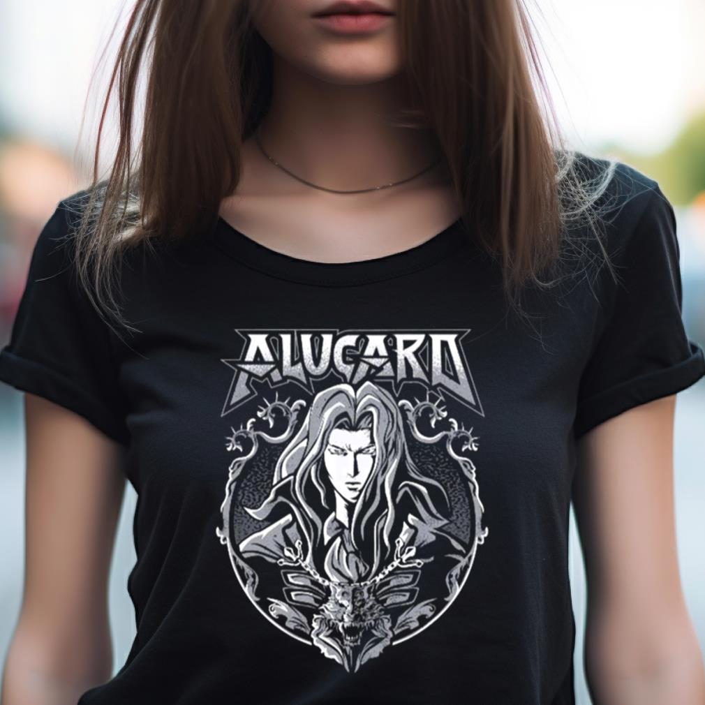 Alucard Castlevania Anime Talucard Alucard Design Shirt Alucard Castlevania Anime Talucard Alucard Design Shirt