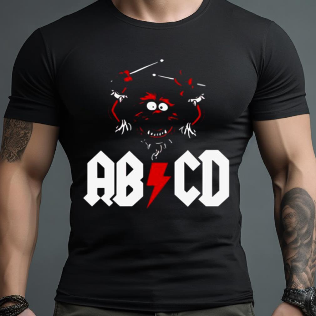 Animal Drummer Retro Rock Band Acdc 90s Shirt