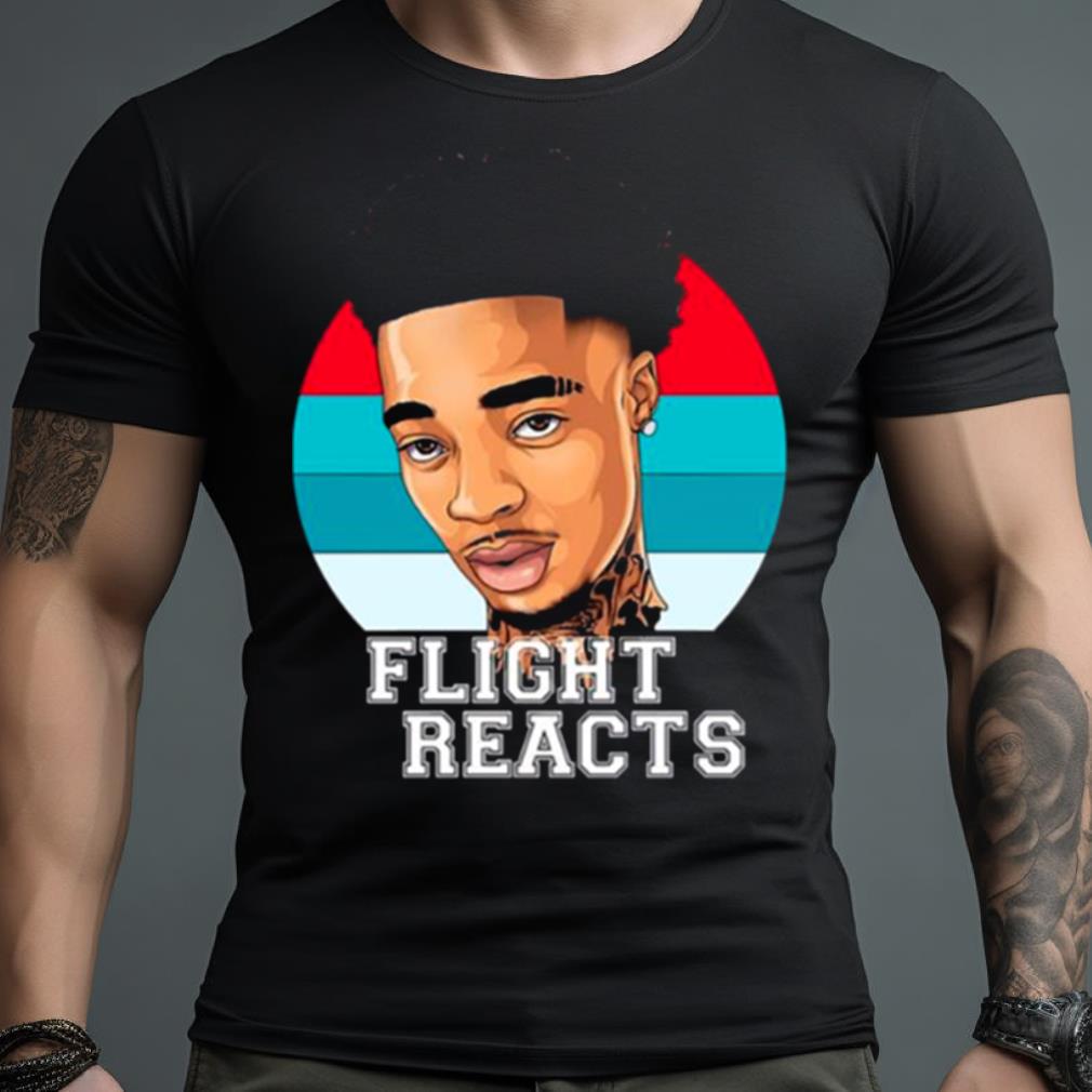Animated Face Flight Reacts Shirt