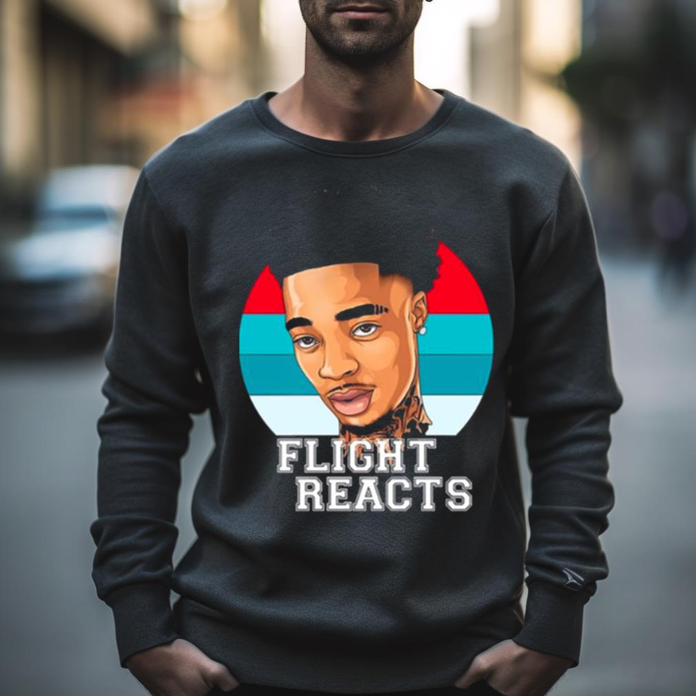 Animated Face Flight Reacts Shirt