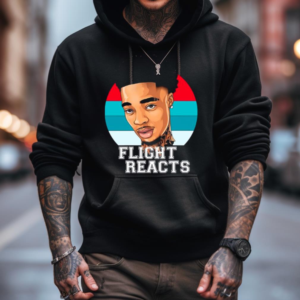 Animated Face Flight Reacts Shirt Animated Face Flight Reacts Shirt