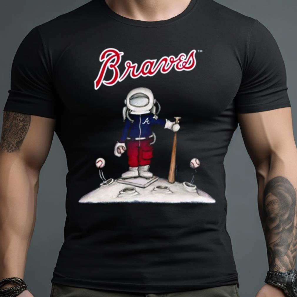 Atlanta Braves Astronaut Shirt