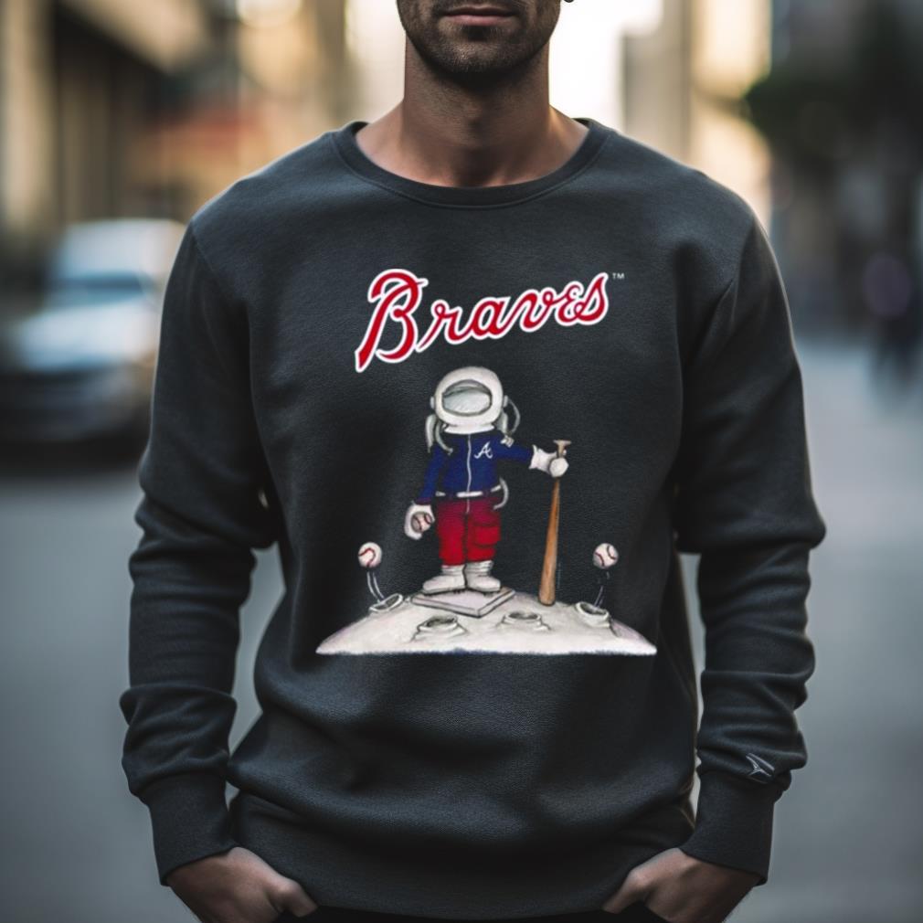 Atlanta Braves Astronaut Shirt