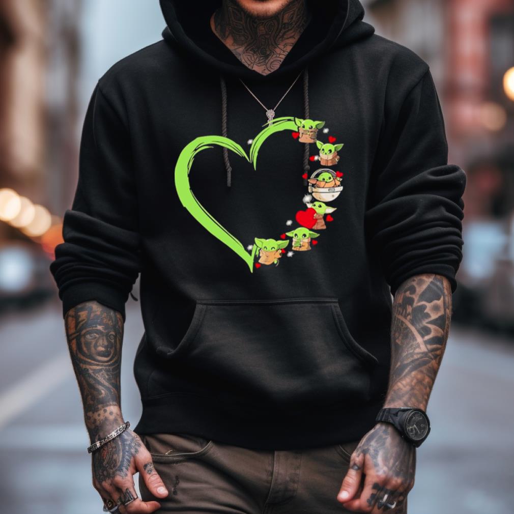 Baby Yoda Hug Heart 2023 Shirt Baby Yoda Hug Heart 2023 Shirt