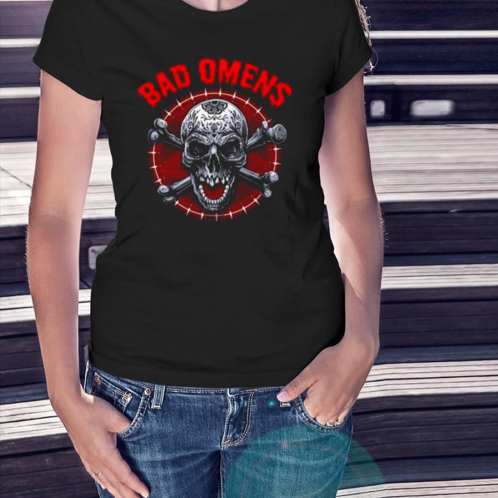 Bad Omens Totenkopf Unheilvoller Shirt
