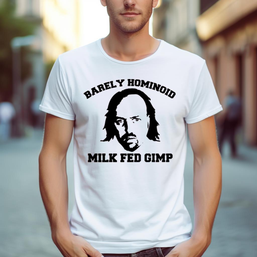 Barely Hominoid Milk Fed Gimp Black Books Shirt