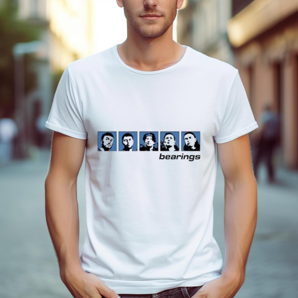 Bearings Merch Square Faces Shirt