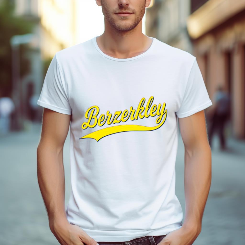 Berkeley California Yellow Logo Shirt