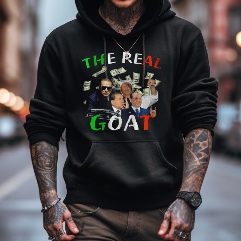 Berlusconi The Real Goat Funny Meme Shirt Berlusconi The Real Goat Funny Meme Shirt