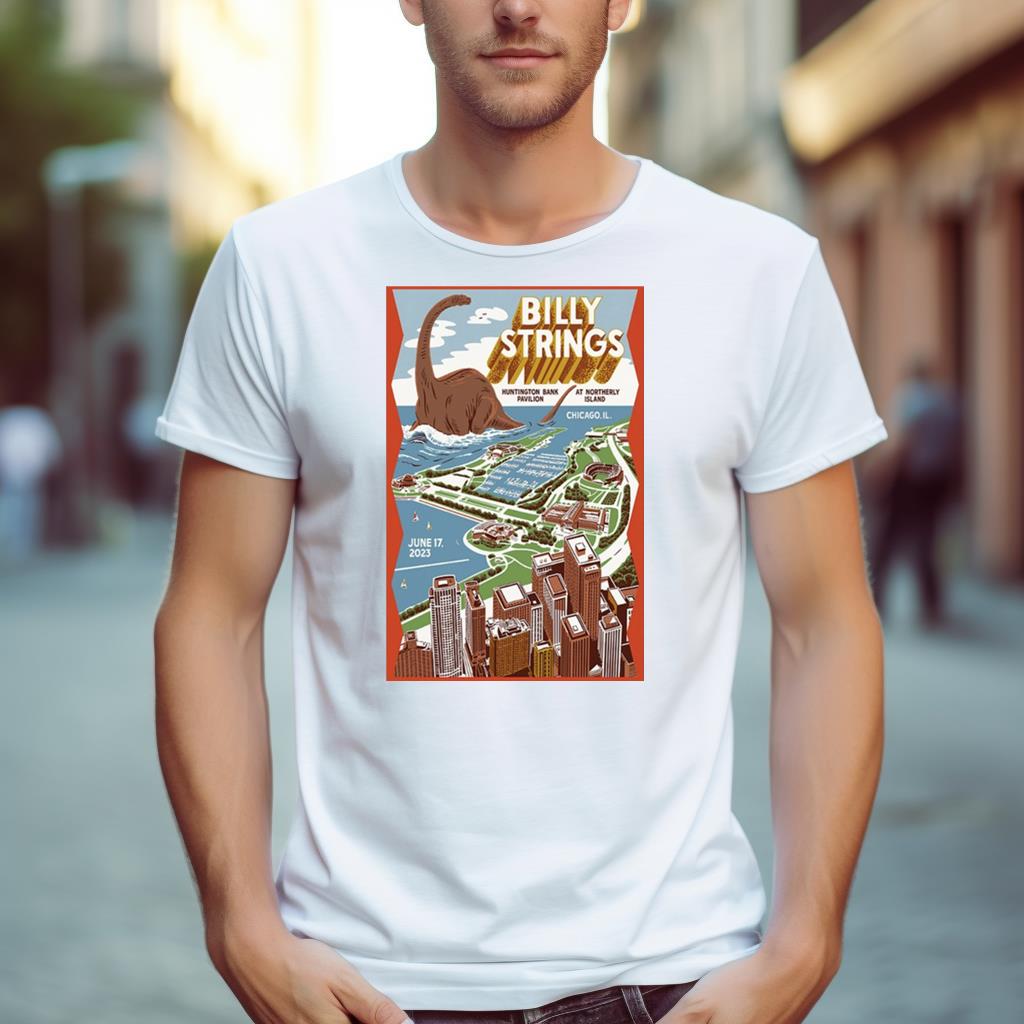 Billy Strings Chicago Il June 17 2023 Poster Shirt