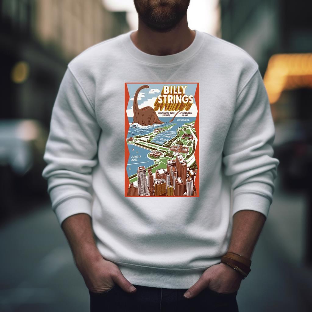 Billy Strings Chicago Il June 17 2023 Poster Shirt