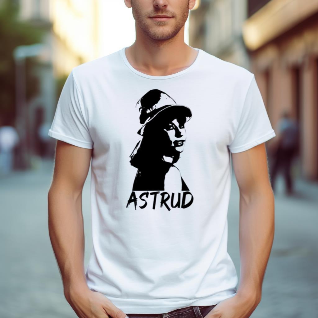 Black And White Astrud Gilberto Shirt