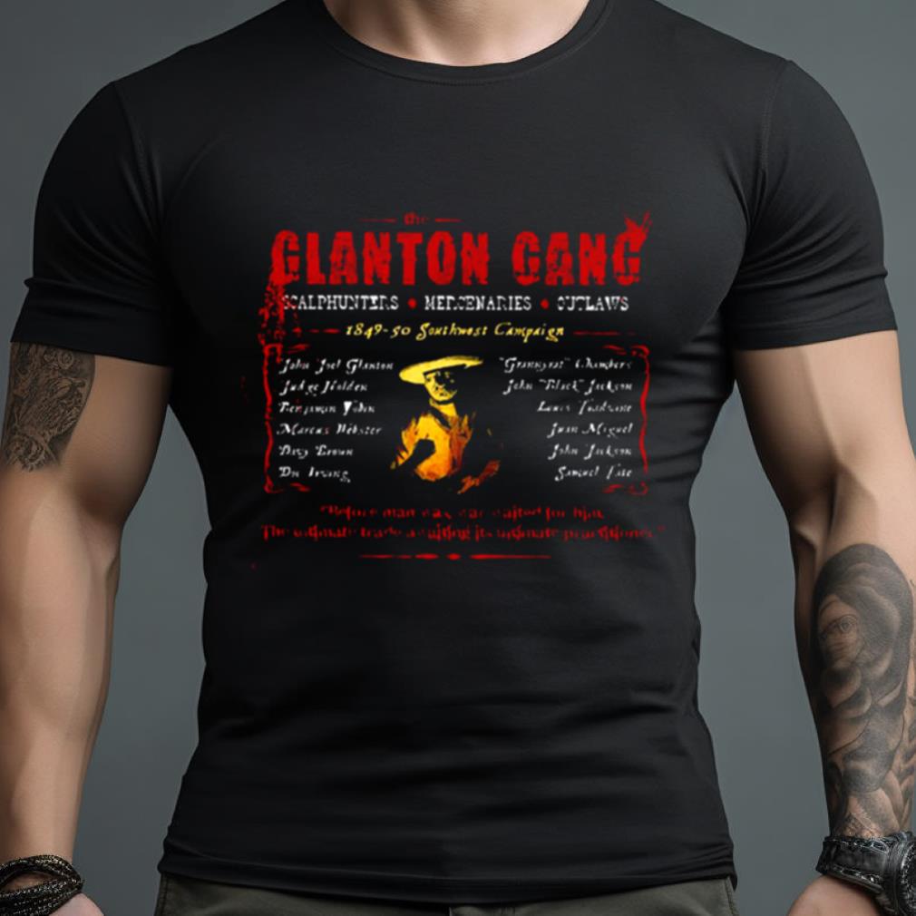 Blood Meridian Glanton Gang Cormac Mccarthy Shirt