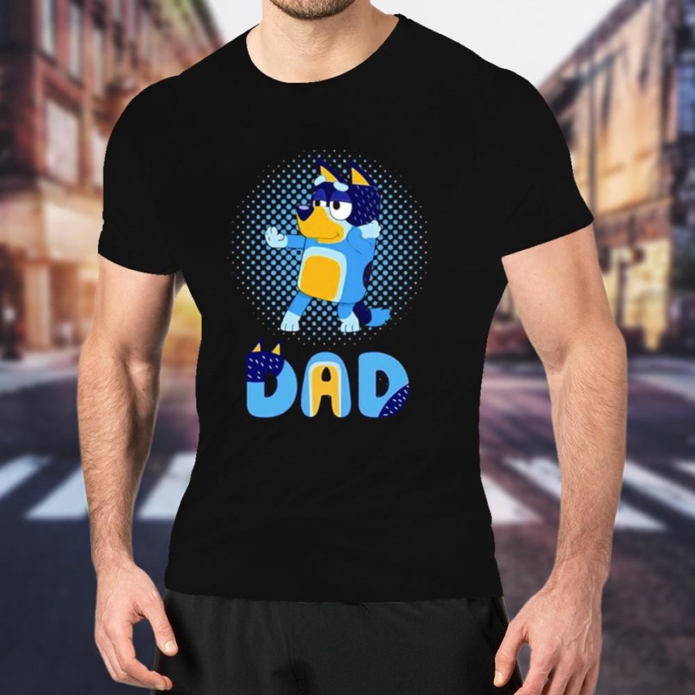 Bluey Bandit Heeler dad Shirt