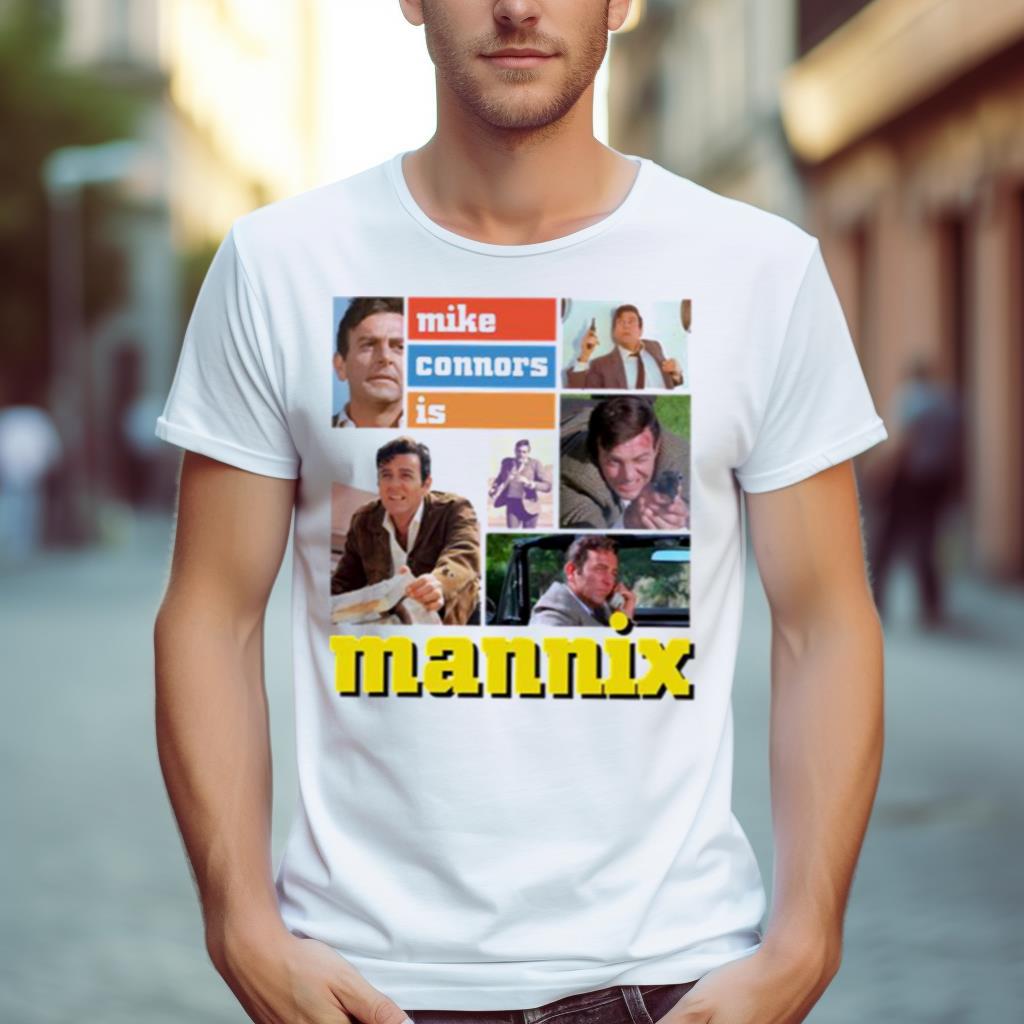 Bright Sly Detective Modest Style Old Car Mannix Serie Shirt