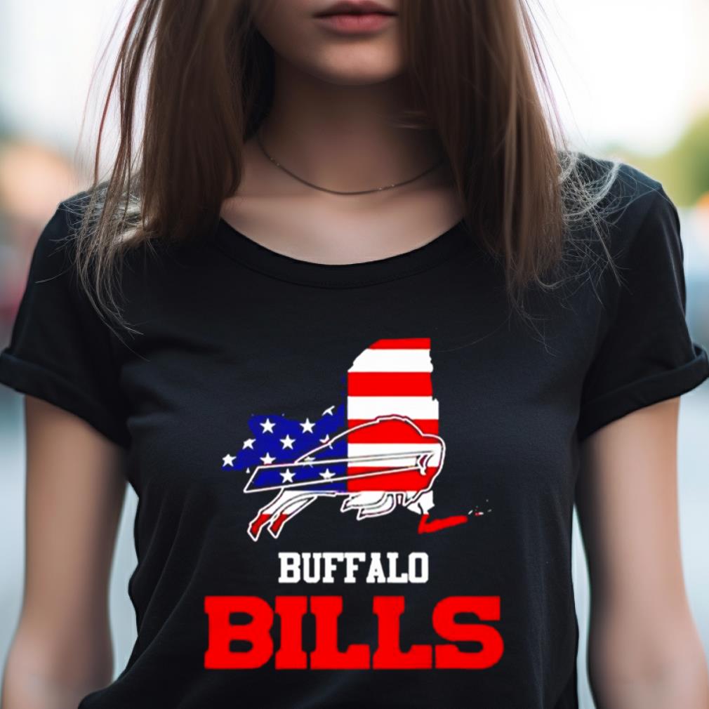 Buffalo Bills Map Usa Flag Shirt Buffalo Bills Map Usa Flag Shirt