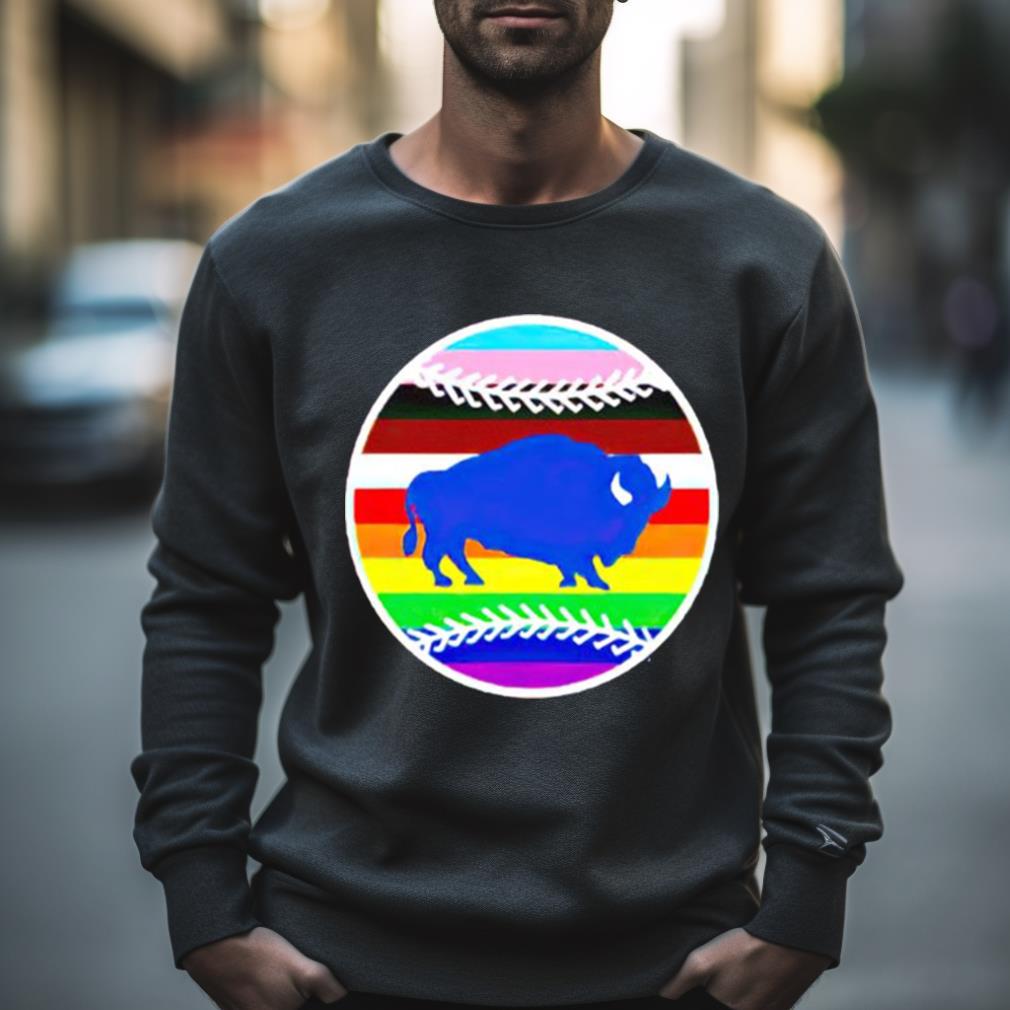 Buffalo Bisons Logo Pride Lgbt Shirt