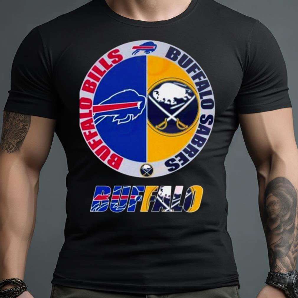 Buffalo Bills and Buffalo Sabres Logo Team Sport Shirt in 2023