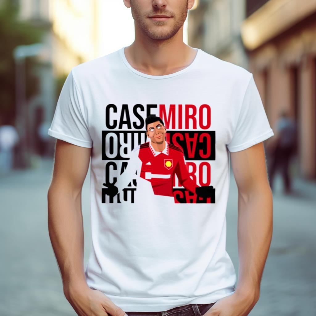 Casemiro Typography Background Shirt
