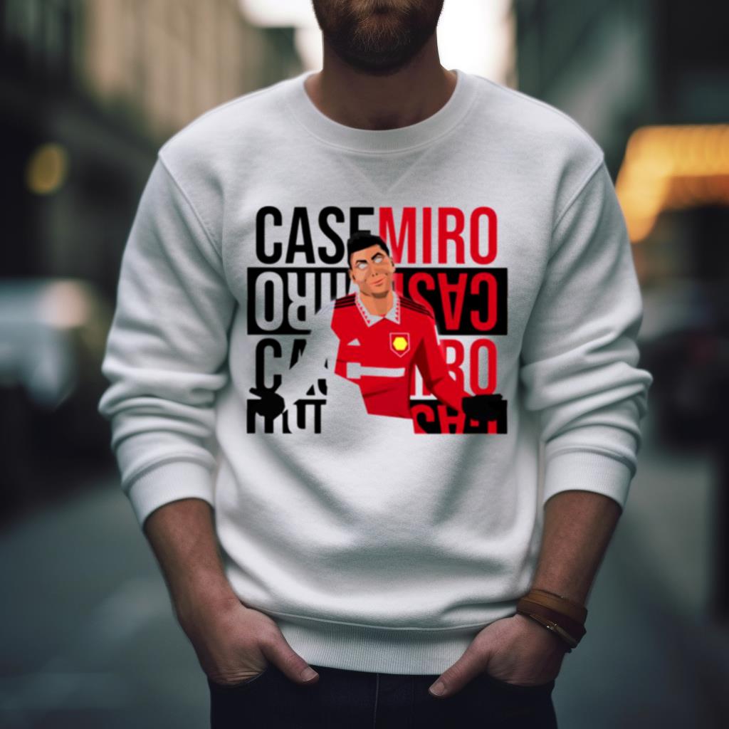 Casemiro Typography Background Shirt