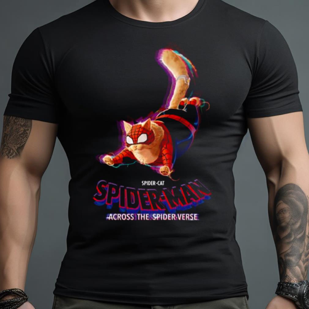 Cat Version Across The Miles Morales Gwen Shirt