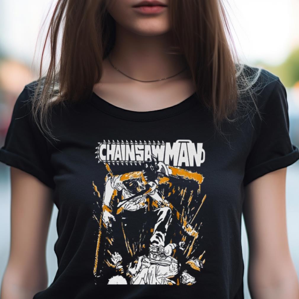 Chainsaw Man Anime Denji Makima Pochita Shirt Chainsaw Man Anime Denji Makima Pochita Shirt