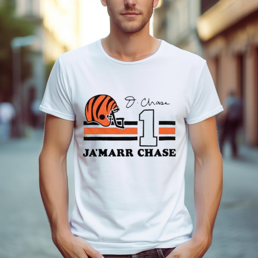 Official Cincinnati Bengals Ja'Marr Chase #1 Signature Shirt