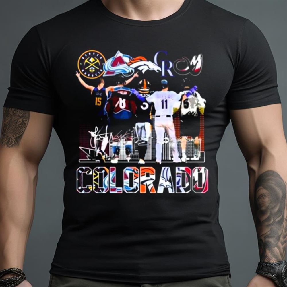 Colorado Sports City Signatures 2023 Shirt