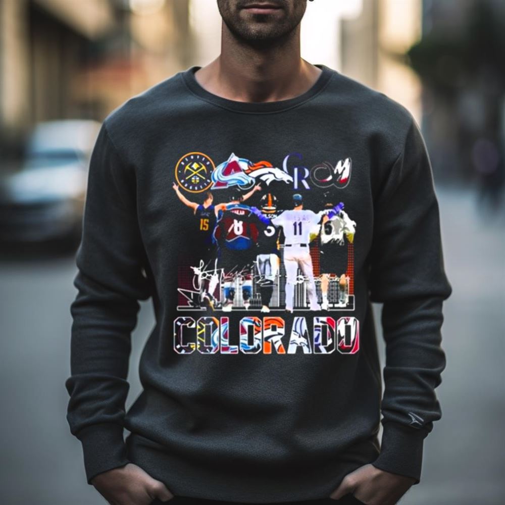 Colorado Sports City Signatures 2023 Shirt
