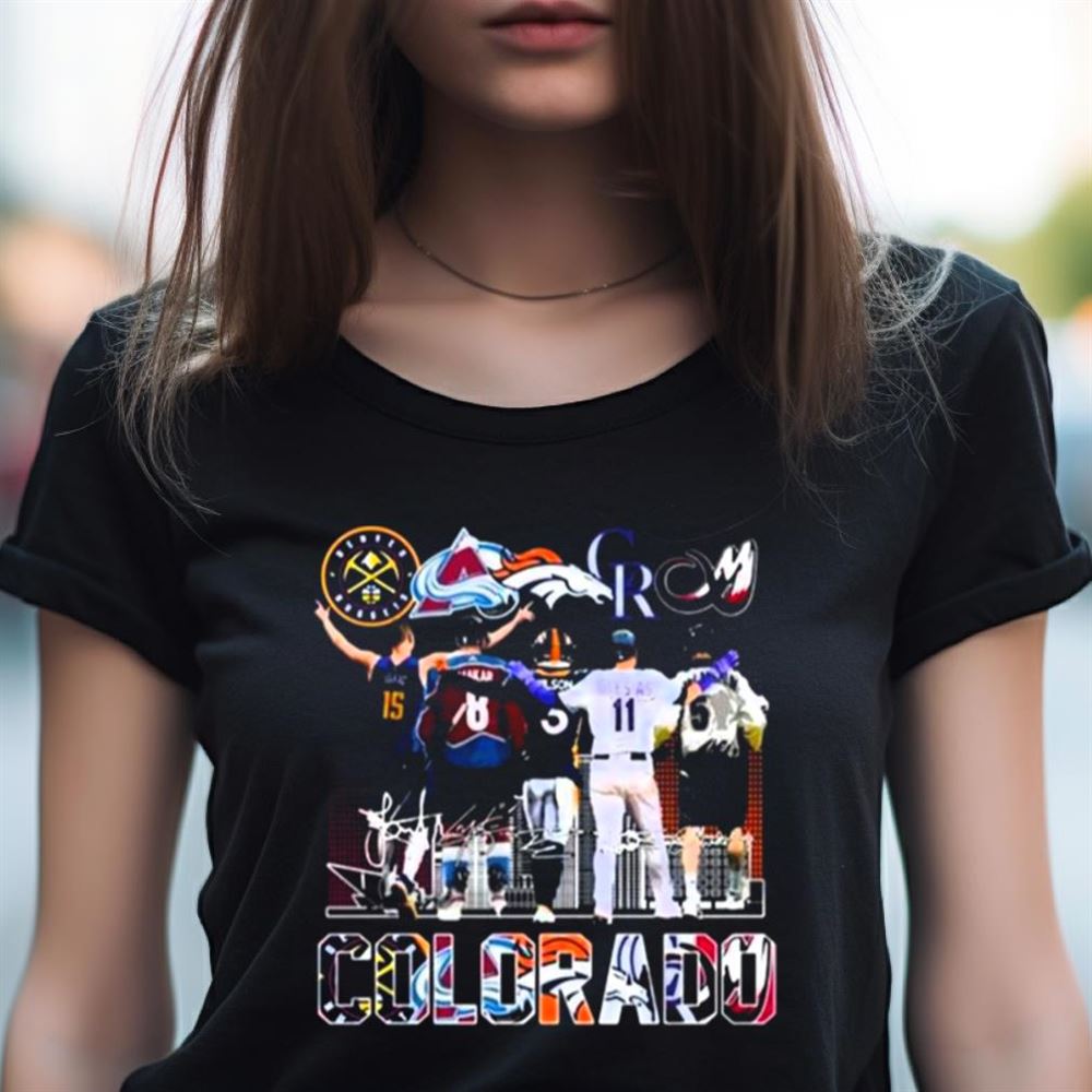 Colorado Sports City Signatures 2023 Shirt Colorado Sports City Signatures 2023 Shirt