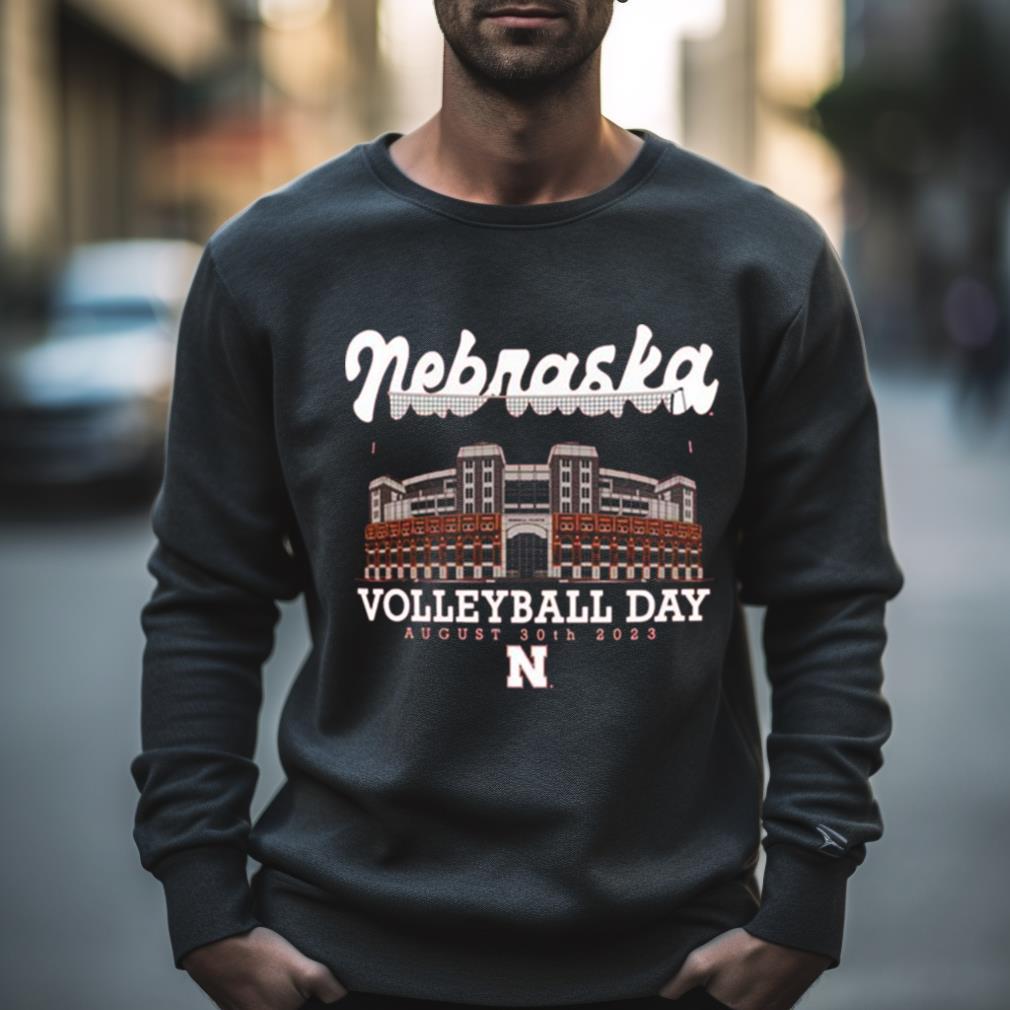 Colors Scarlet Nebraska Huskers 2023 Volleyball Day Shirt