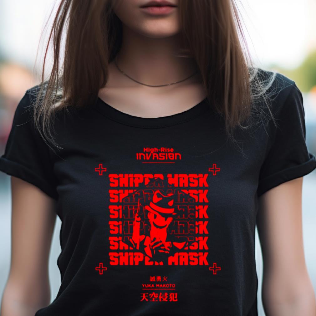 Cool Sniper Art High Rise Invasion Sniper Mask Shirt Cool Sniper Art High Rise Invasion Sniper Mask Shirt