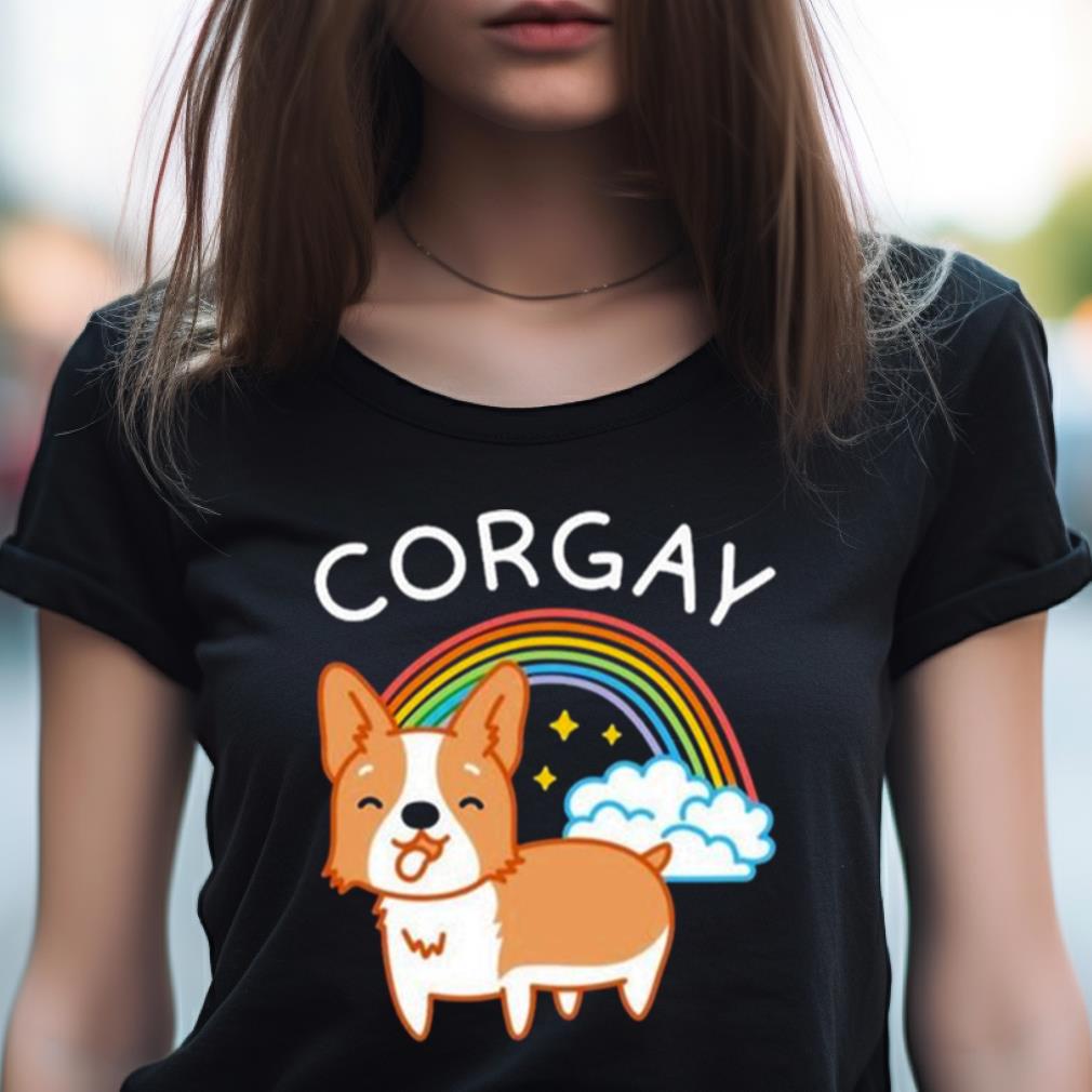 Corgay Rainbow Corgi Shirt