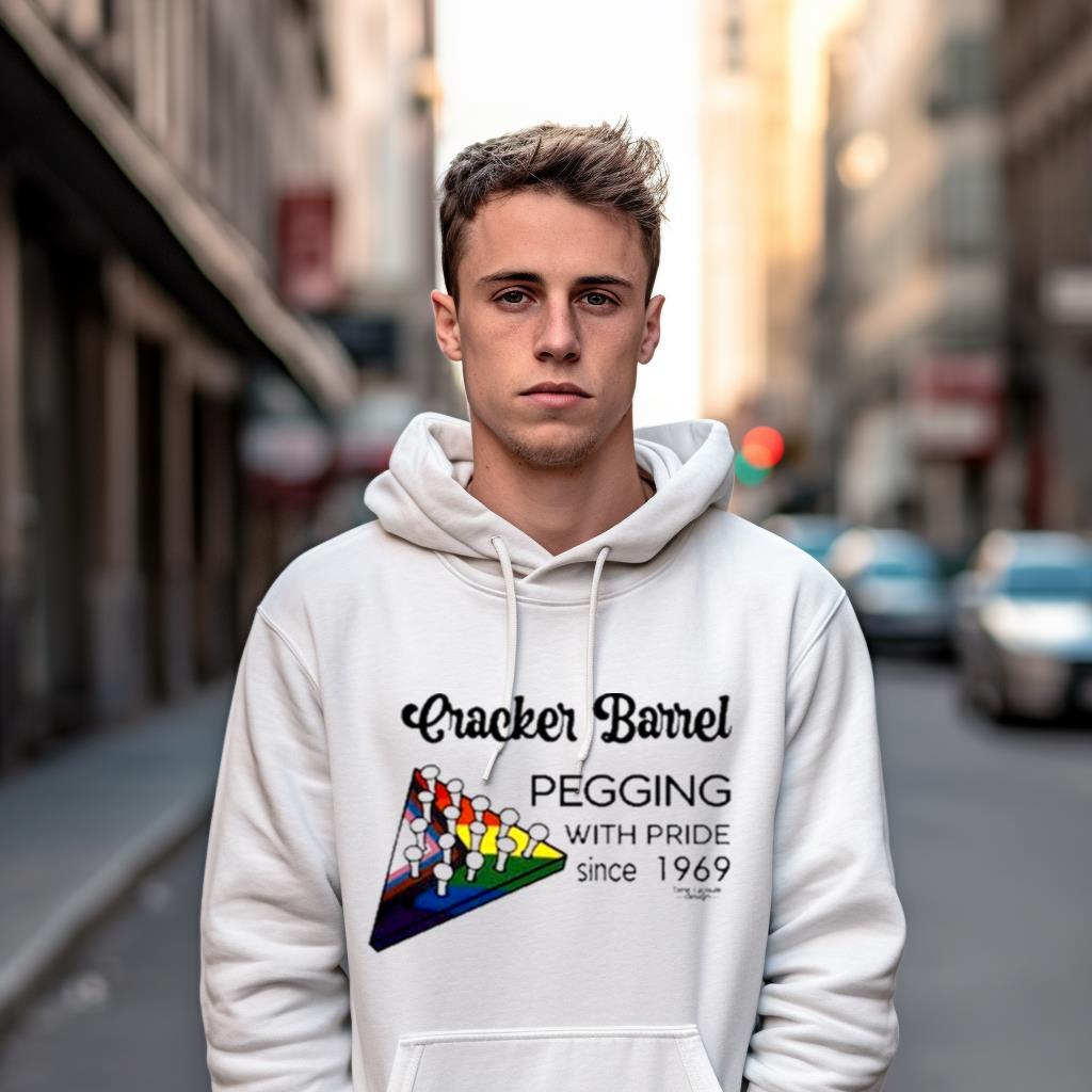 Cracker Barrel Pegging With Pride Since 1969 Shirt Cracker Barrel Pegging With Pride Since 1969 Shirt