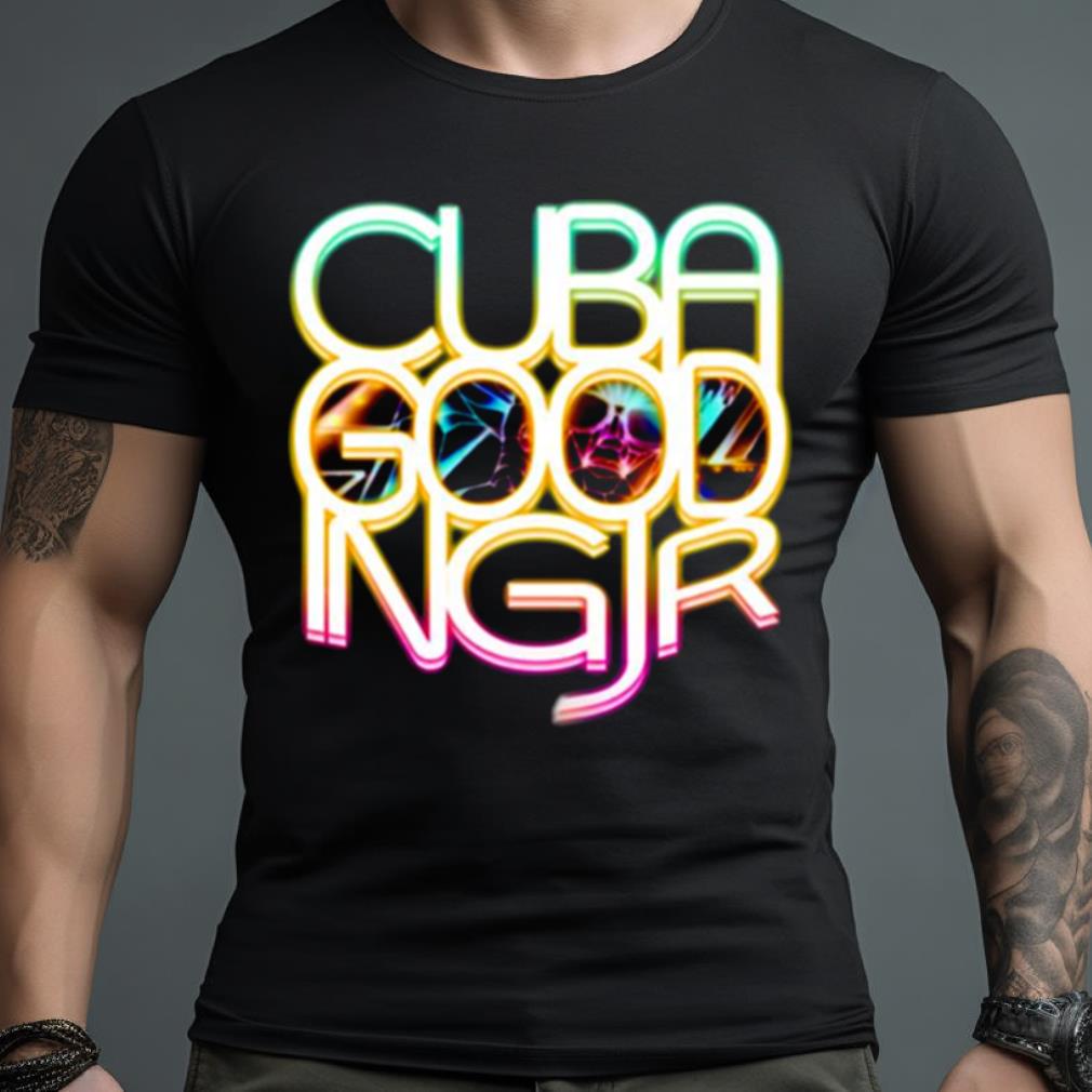 Cuba Gooding Jr Geometric Art Shirt