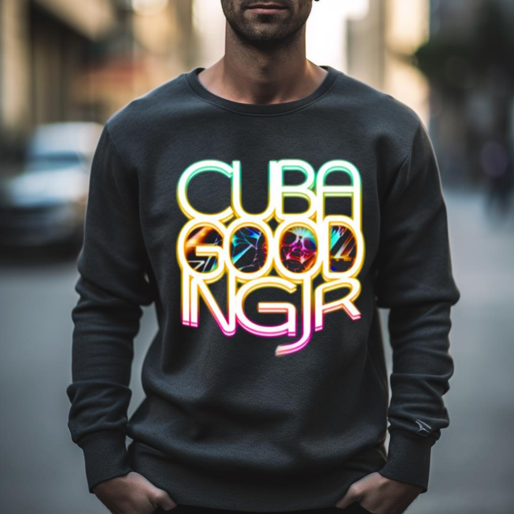Cuba Gooding Jr Geometric Art Shirt