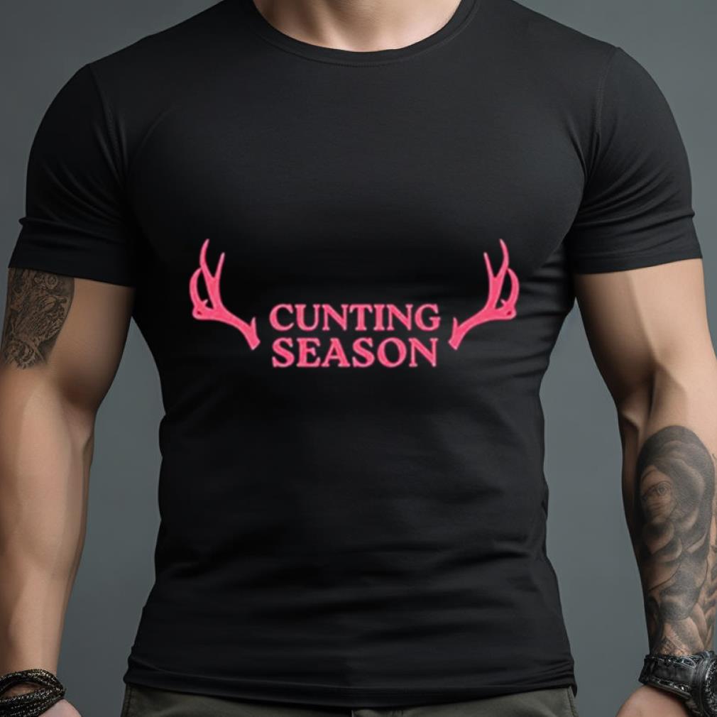 Cunting Season Ii Antlers Shirt