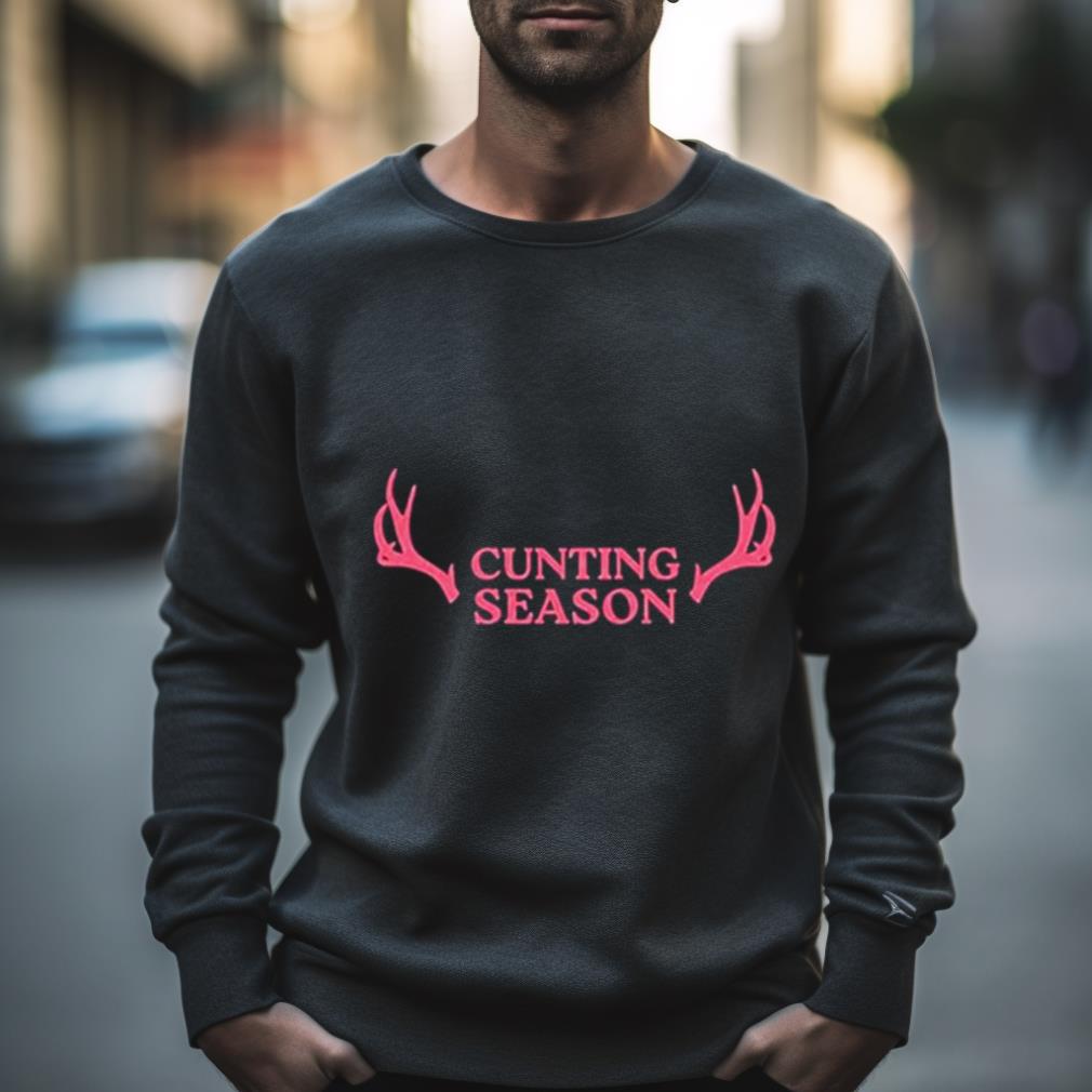 Cunting Season Ii Antlers Shirt